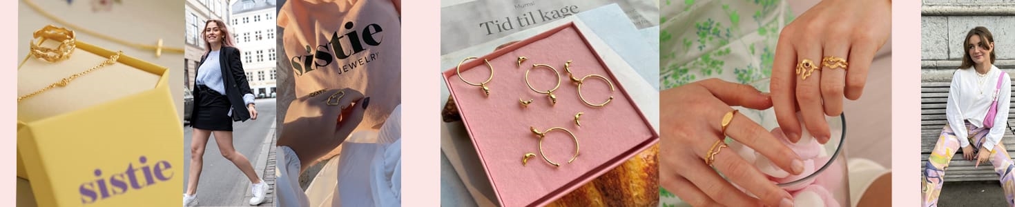 Sistie smykker og influencer Collabs på Guldcenter.dk